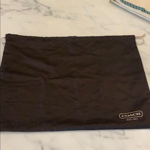 NWOT Coach Dust Bag